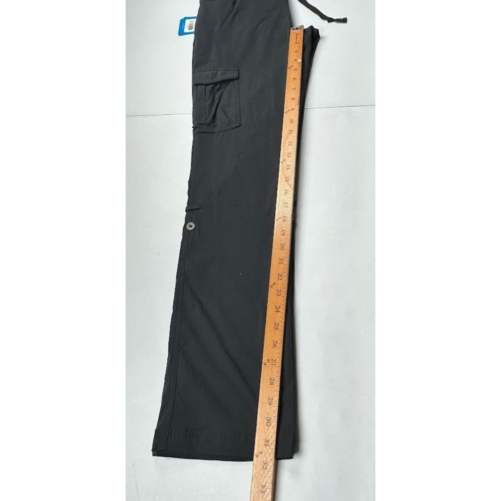 Columbia Pants Womens 2 Black Omni-Shield Straight Leg Roll Up Stretch Outdoor - Picture 12 of 13